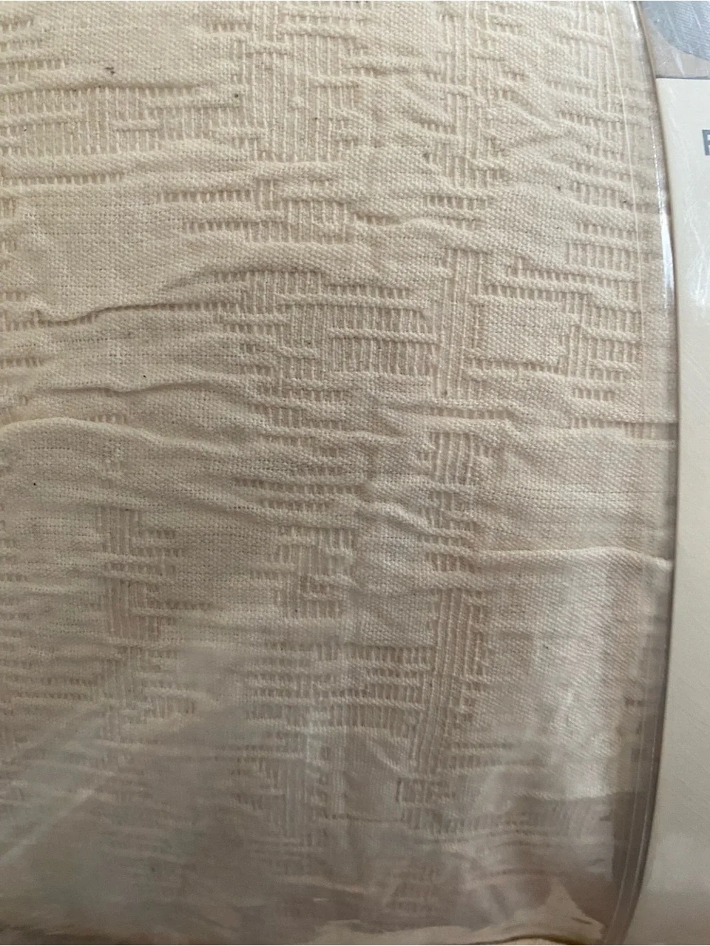 Oake Layered Horizons 3 Pc  Full / Queen Natural Cotton Duvet Set - MSRP $250